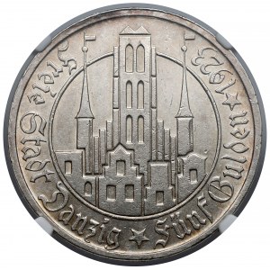 Gdańsk, 5 guldenów 1923