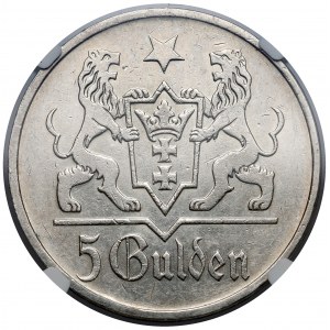Gdańsk, 5 guldenów 1923