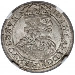 Jan II Kazimierz, Szóstak Lwów 1661 GBA - LILIJKA - ex. Pączkowski