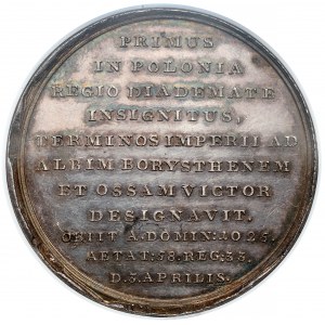 Medal SUITA KRÓLEWSKA - Bolesław Chrobry - SREBRO