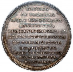 Medal SUITA KRÓLEWSKA - Bolesław Chrobry - SREBRO
