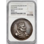 Medal SUITA KRÓLEWSKA - Bolesław Chrobry - SREBRO