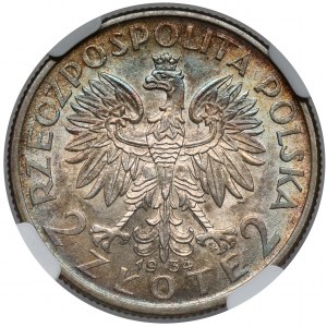 Głowa Kobiety 2 złote 1934