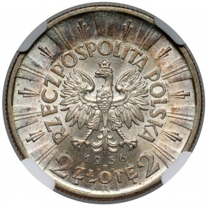 Piłsudski 2 złote 1936 - rzadki rok