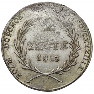 Oblężenie Zamościa, 2 złote 1813
