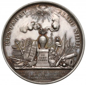 Prusy, Friedrich II, Medal 1786 - Śmierć Fryderyka II
