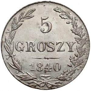 5 groszy 1840 MW