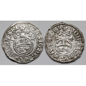 Prusy-Brandenburgia, Johann Sigismund, 1/24 talara 1613-1614 - zestaw (2szt)