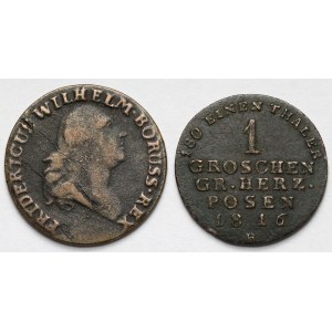 Prusy Południowe i Wielkie Księstwo Poznańskie, Grosze 1797 i 1816 Wrocław