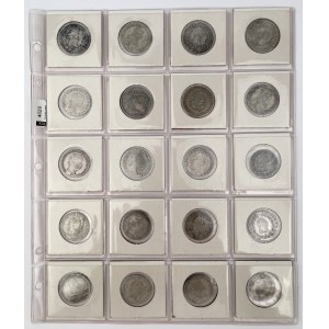 Austria i Węgry, 10-20 krajcarów - w tym Galicja 15 krajcarów 1776 - zestaw (20szt)