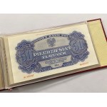 Komplet REPRINTÓW emisji 1944/1974 w etui emisyjnym