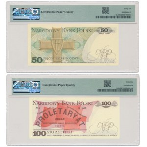 50 zł FN i 100 zł PK 1986 - zestaw (2szt)