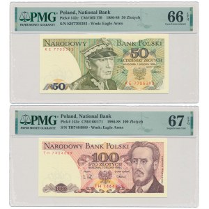 50 zł KE i 100 zł TH 1988 - zestaw (2szt)