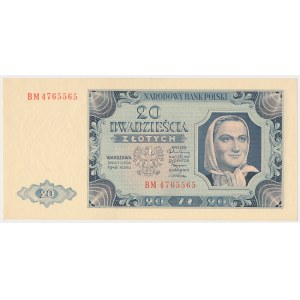 20 złotych 1948 - BM