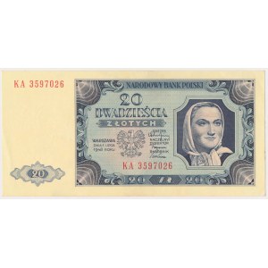20 złotych 1948 - KA