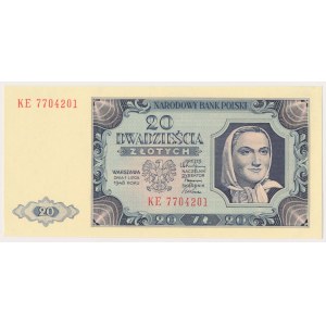20 złotych 1948 - KE