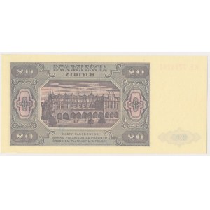 20 złotych 1948 - KE