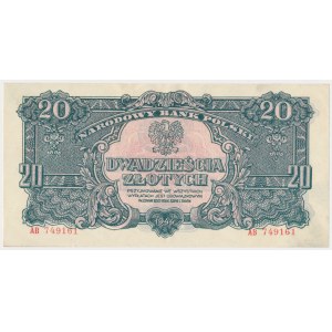 20 złote 1944 ...owym - AB