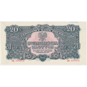 20 złotych 1944 ...owe - HB