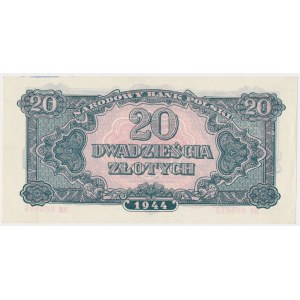 20 złotych 1944 ...owe - HB