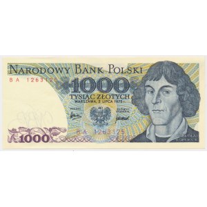1.000 zł 1975 - BA