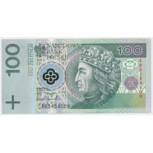 100 zł 1994 - AB