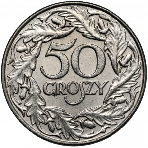 50 groszy 1938 - niklowane
