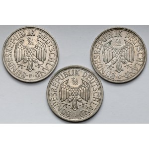 2 mark 1951 - lot (3pcs)