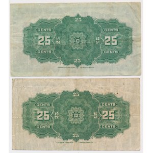 Kanada 2x 25 cents 1900 i 1923 - zestaw (2szt)