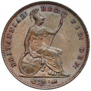 Wielka Brytania, Wiktoria, Penny 1854