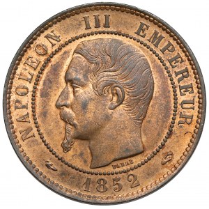 Francja, Napoleon III, 10 centimes 1852-A, Francja