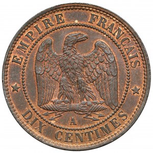Francja, Napoleon III, 10 centimes 1852-A, Francja