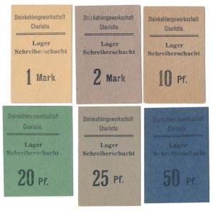 Charlotte, lager Schreiberschacht - zestaw (6szt)