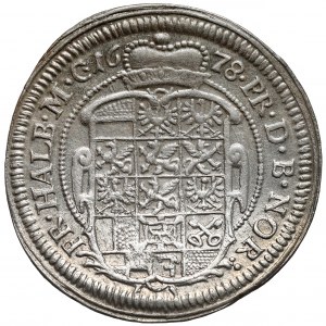 Brandenburg-Ansbach, Johann Friedrich, 1/6 talara 1678