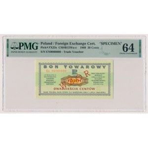PEWEX, 20 centów 1969 - WZÓR - En 0000000