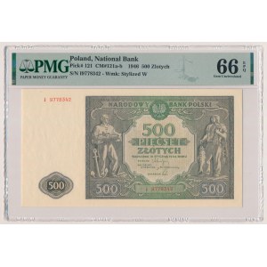500 złotych 1946 - I
