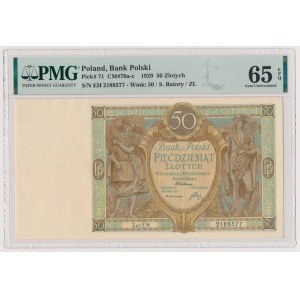 50 złotych 1929 - Ser.EH