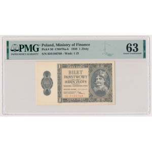 1 złoty 1938 Chrobry - ID