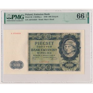 500 złotych 1940 - A