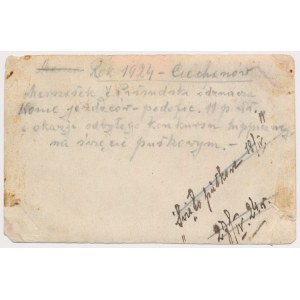 II RP, Fotografia, Marszałek Józef Piłsudski 1924 - konkurs hippiczny 11 Pułku Ułanów Legionowych