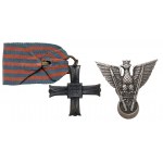 PSZnZ, Krzyż Monte Cassino [38215] i Odznaka TOBRUK [1013] - po kapralu Chułek Tadeuszu