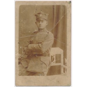 Powstanie Wielkopolskie, Fotografia, Sierżant Władysław Grencel - I Batalion Kolejowy Wielkopolski