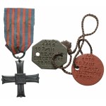 PSZnZ, Krzyż Monte Cassino [36744] - dla Kaprala + znaki tożsamości