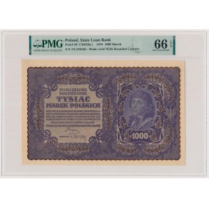 1.000 marek 1919 Sierpień - I Serja X (Mił.29a)