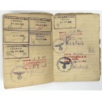Okupacja, Poznań, Dokument identyfikacyjny 1939