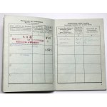 Okupacja, Wołomin, Karta Pracy /Arbeitskarte 1940