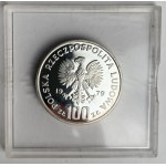 Próba Ag 100 złotych 1974-1979 postacie - zestaw (5szt)