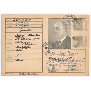 III Rzesza, Karta ewidencyjna - Zakład H. Goeringa
