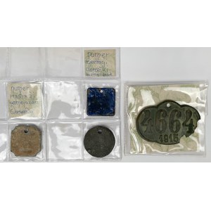 Polska, Memorabilia związane z motoryzacją i pojazdami - zestaw (4szt)