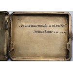 2 Pułk Łączności, Srebrna pamiątkowa papierośnica 1935